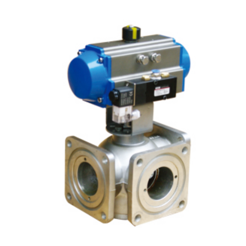 Pneumatic Aluminum Control Ball Valve for Tank Trucks