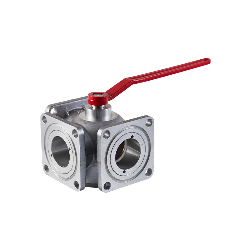 Aluminum and Stainless Steel Three-Way Ball Valve for Oil and Chemical Pipelines