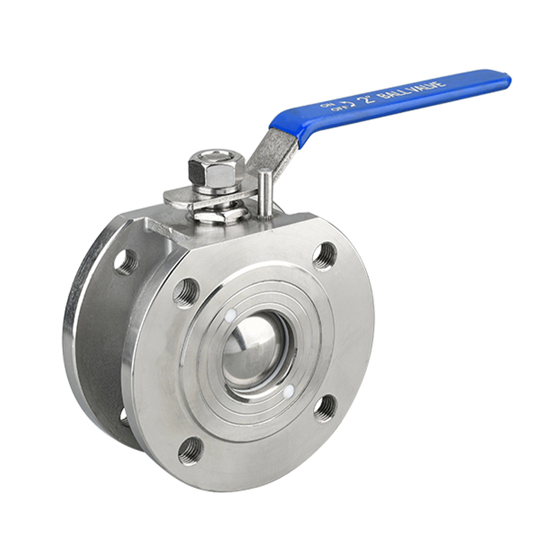 Durable Stainless Steel Round Flange Wafer Ball Valve – Chemical Tank Truck Liquid Control