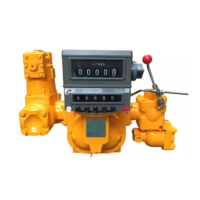 Air-Actuated Differential Check Valve for Positive Displacement Flow Meter Systems